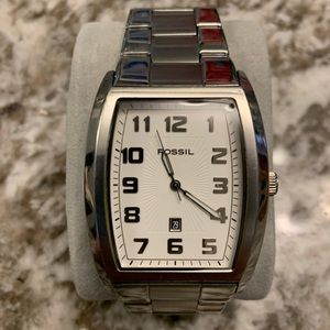 Fossil mens stainless steel watch